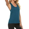 thumbnail image 4 of fatyb Women's Workout Tank Tops Open Back Running Shirts Activewear Sleeveless Gym Yoga Athletic Tops, 4 of 7