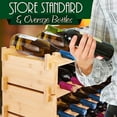 thumbnail image 6 of SereneLife 36 Bottle Stackable Wine Rack,  4-Tier Large Floor Freestanding Modular Bottle Storage, 6 of 6
