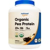 Nutricost Organic Pea Protein Powder Vanilla, 5 Pound, Protein from Plants, Non-GMO