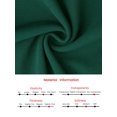 thumbnail image 6 of DARING DIVA Women's A-Line Long Sleeve Color Block Dress XL Dark Green, 6 of 6