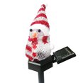 thumbnail image 2 of Latrodar Snowman Outdoor Christmas Decorations Solar Snowman Garden Pile Decorative Metal Solar P-ath Pile For Outdoor Yard L-awn Decorations Multicolor Upgr, 2 of 5