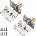 thumbnail image 1 of 2 Pieces Ball Catch,stainless Steel Ball Catch Clasp For Door Latch Adjustable Ball Roller Ball Furniture Door Catch With Screws For Home, 1 of 3
