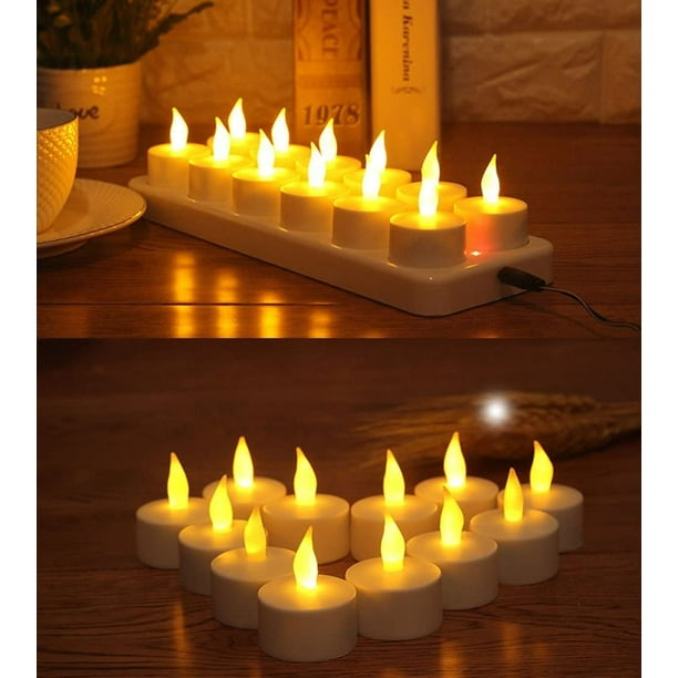 Bougies LED Star Trading avec fonction minuterie, Bougie LED, Bougies LED  à flamme vacillante, Décoration de bougies, Bougies décoratives, Bougie