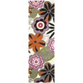 thumbnail image 3 of SAFAVIEH Soho Claire Floral Wool Area Rug, Ivory/Multi, 5' x 8', 3 of 9