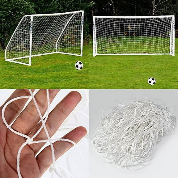NUZYZ Full Size Football Net for Soccer Goal Post Junior Sports Training 1.8m x 1.2m