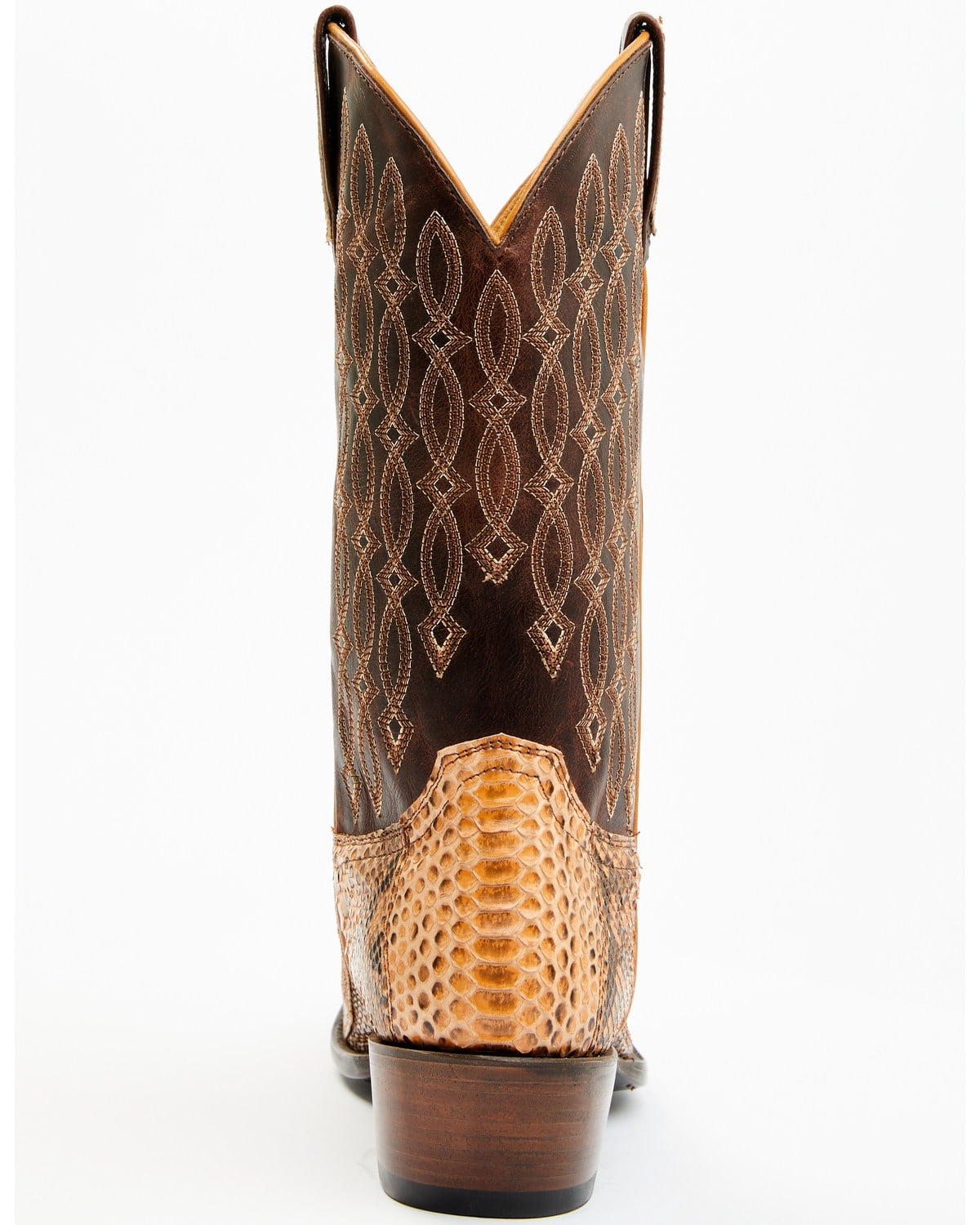 Cody James Boot Mens Men 11 D Exotic Python Brown Western Round Toe Cowboy Cody James Men main image 2