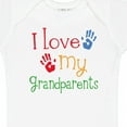thumbnail image 4 of Inktastic I Love My Grandparents Boys or Girls Baby Bodysuit, 4 of 5