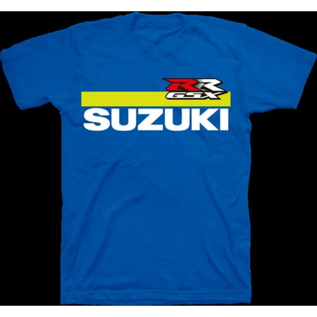 Suzuki GSX-RR MotoGP Short Sleeve T-Shirt Blue Medium