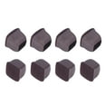 thumbnail image 3 of 8Pcs Chair Leg Cover, TPE Floor Protector With Felt Pad, Furniture Legs  Set Kit For Table, Stool, Brown, 3 of 8