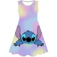 thumbnail image 5 of MINISO Robe de Princesse Disney Stitch Robe d'Anniversaire pour Enfants Robe de Princesse pour Filles Tenue de Fête d'Anniversaire Tendance, 5 of 5