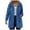 Z01-Blue, variant on Women's Lightweight Anorak Jacket Windbreak Hooded Trench Coat Long Coat Fall Trendy (Black, XXL)