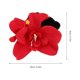 thumbnail image 3 of 5pcs Flower Hair Ties: Elastic Hair Scrunchies - Decorative Ponytail Holders for Thick Curly - Floral Hairstyling Accessories for Girls Women Brides, 3 of 3