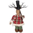 thumbnail image 5 of 20-Inch Standing Christmas Moose Figure with LED Antlers Tabletop Decor, 5 of 5