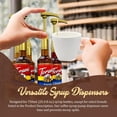 thumbnail image 6 of Grateful Grocer Coffee Syrup Organizer - Rotating Coffee Syrup Rack, Lazy Susan Organizer & Syrup Bottle Rack Storage - Holds 7 Bottles, Compatible with Starbucks Syrup & Torani Syrup with Pumps, 6 of 6