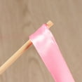 thumbnail image 4 of Miangastore 20Pcs Ribbon Sticks Fairy Sticks Ribbon Streamers Wands Wedding Party Wands Party Favors without Bell (Pink), 4 of 8