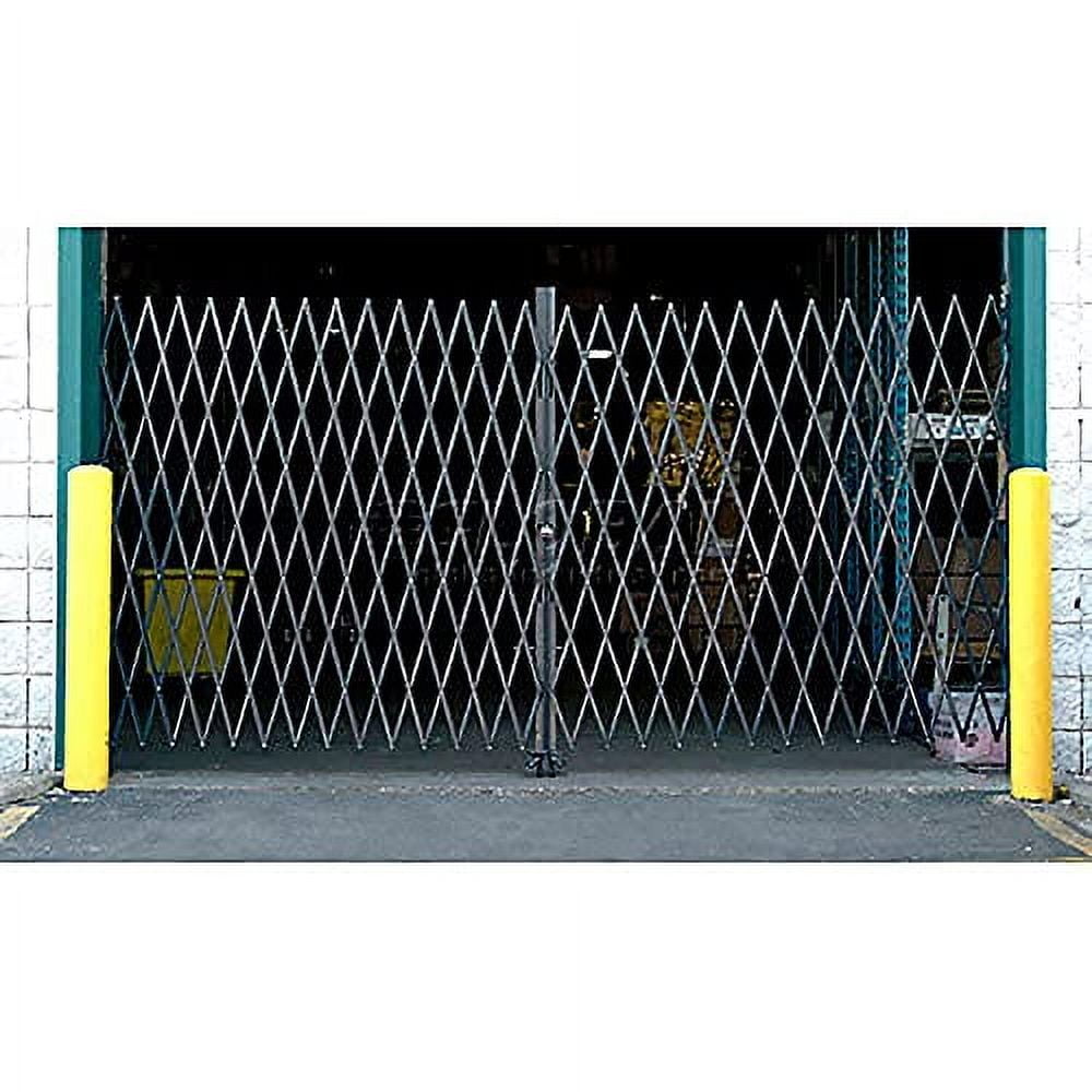 Global Industrial Pivoting Double Gate - 12'W Expanded - 6.5'H