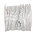 thumbnail image 2 of Seachoice Anchor Line Rope, 3-Strand Twisted, White, Nylon, 1/2 In. X 250 Ft., 2 of 4