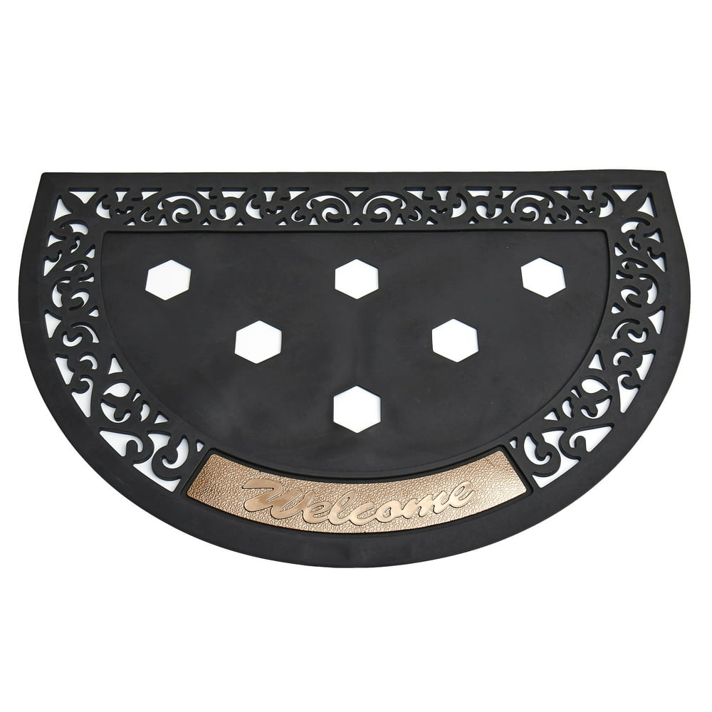 Rubber Doormat Frame for Interchangeable Seasonal Doormats