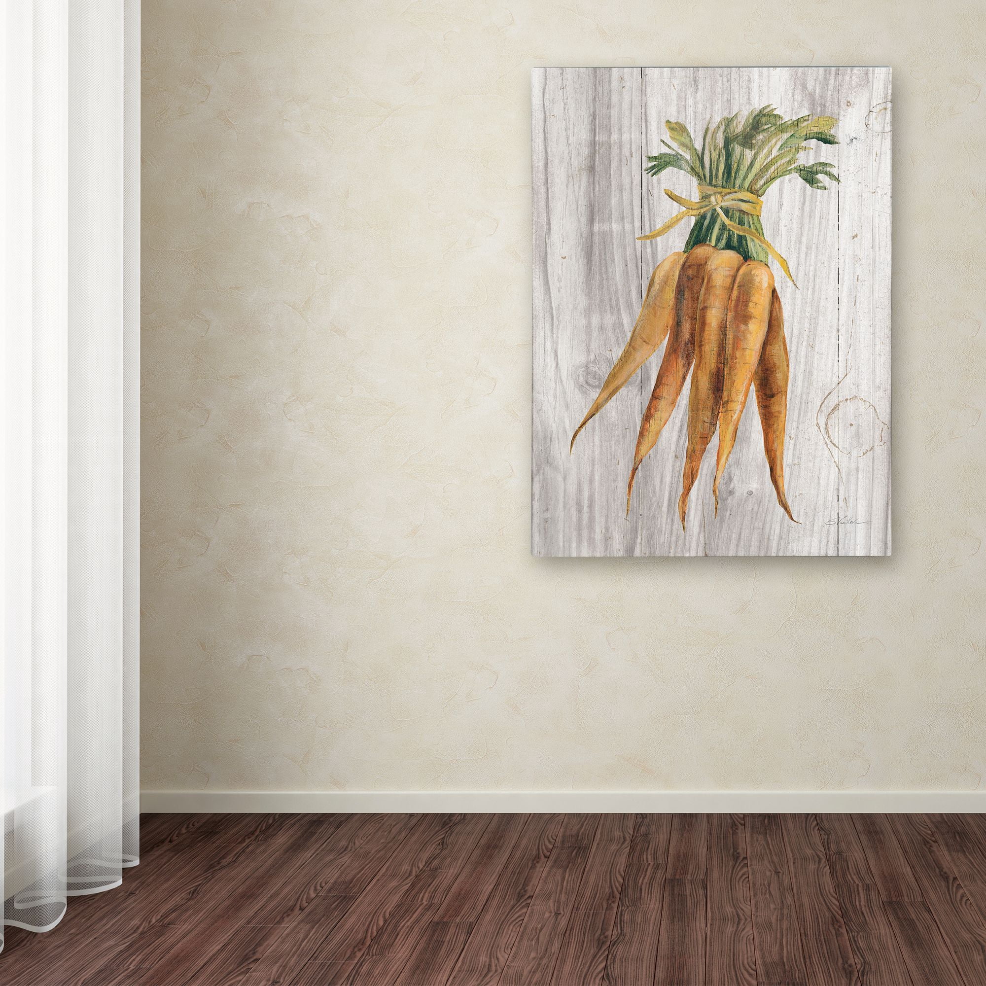 Trademark Fine Art 'Market Vegetables I' Canvas Art by Silvia Vassileva