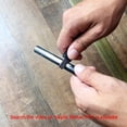 thumbnail image 4 of Kaleduo 4 Inch Survival Ferrocerium Drilled Flint Fire Starter, Ferro Rod Kit with Paracord Landyard Handle and Striker, 4"(Long) x 3/8"(Diameter), 4 of 6