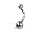 thumbnail image 1 of Small Plain Belly Button Ring,3/8" (10Mm) Long, 1 of 1