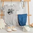 thumbnail image 3 of Popeye Sketch Old School Tattoo Style Romper Boys or Girls Infant Baby Brisco Brands 12M, 3 of 6