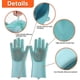 thumbnail image 2 of Guantes de aseo para mascotas, cepillo para quitar el pelo del perro, guantes de silicona resistentes al calor con dientes de alta densidad, 2 of 5