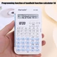 thumbnail image 5 of JOGZMZ 10 Digit Scientific Calculators, Color Flip Function Desktop Calculator, Time Display for Primary and Secondary School Student School Supplies, 5 of 7