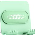 thumbnail image 5 of Soporte de pared de metal para teléfono, soporte ajustable para teléfono de baño sin perforaciones, para teléfonos móviles, tabletas y objetos pequeños B10 [verde plateado], 5 of 5