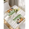 thumbnail image 5 of St. Patrick's Day Placemats Set of 8, Green Lucky Shamrocks Harp Beer Retro Rustic Placemats for Dining Table, Place Mats for Kitchen Tabletop, Waterproof Wipeable Dining Table Mats Set, 5 of 9