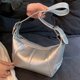 thumbnail image 3 of Bolso de hombro a la moda para mujer bolso de PU de gran capacidad para axilas bolso de hombro locomotor con cierre de cremallera de Color sólido para vacaciones de fiesta, 3 of 9
