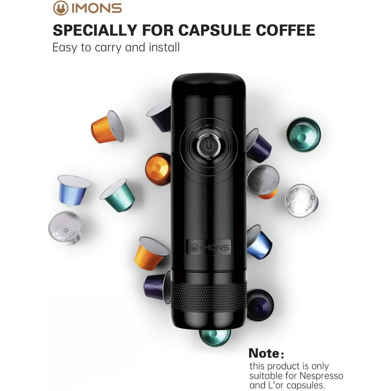 Conqueco Portable Espresso Maker, the coffee machine to take with y