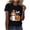 Z1 Black, variant on Maplenight Halloween Shirts for Women Cute Ghost Pumpkin Print Halloween Graphic Tee Shirt Short Sleeve Crew Neck Casual Holiday Tees