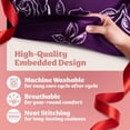 thumbnail image 6 of Gifts for Mom, Blanket for Mom Gifts, Mom Birthday Gifts from Daughter & Son, I Love You Mother Daughter Gift Ideas, Throw Blanket 65" × 50" (Purple), 6 of 6