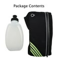 thumbnail image 4 of Hydration Running Belt Fanny Waist Pack Sports Fitness Bag + Water Bottles SET, 4 of 9