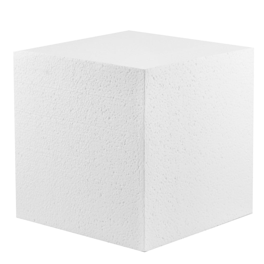 Hard Foam Craft Blocks / Cubes NonSquishy Polystyrene Bricks by MT