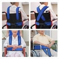 thumbnail image 2 of Non-Slip Wheelchair Safety Seat Belt Adjustable Shoulder Fix Comfortable Shoulder Straps For Elderly Patients Brace Support Vest, 2 of 13