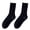 Black, variant on Dengjunhu 1 Pair Sports Socks Cozy Bouncy Breathable Solid-colored Durable Everyday Wear Cotton Flexible Comfortable Socks for Home