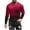 Red, variant on 3/4 Zip Pullover Mens Sweater Clearance Sweatshirts Casual Round Neck Long Sleeve Pullover Stripe Tops