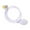 White, variant on Momihoom Sink Spray Rubber Hose, Sink Hose Attachment for Faucet Portable Sink Hose Faucet Sprayer, Shampoo Sprayer Hose for Dog, Pets, Bathing Baby, Washing Hair, Rinsing Vegetables.
