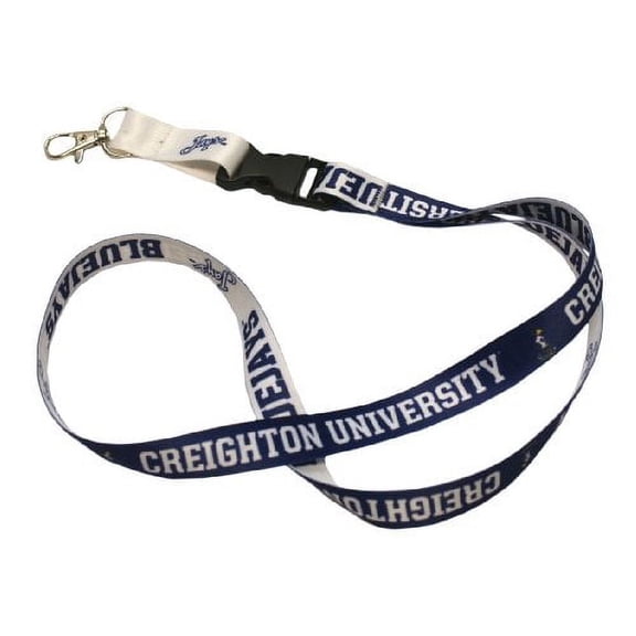 NCAA Creighton University Lanyard with Detachable Buckle, 3/4"
