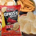 thumbnail image 7 of Herr’s Hot Ghost Pepper Flavored Potato Chips Snacks, Ripple Spicy Chips Party Lunch Stuffers Movie Night On the Go Snacking Halloween Treats 2.5 oz 3 Pack w/ Bonus Snoep in Beperkte Oplage, 7 of 7