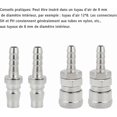 thumbnail image 5 of Pneumatic Quick Connect Kit with 8mm Nozzle Tip Coupler for Air Compressors, 5 of 5