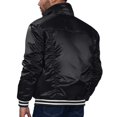 thumbnail image 2 of Men's Starter x Levi's Black Boston Celtics Silver Label Trucker Satin Full-Snap Jacket, 2 of 4