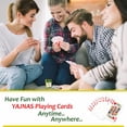 thumbnail image 4 of Yajnas Playing Cards Multicolour Set Of 2 | For Adult - Decks Pocker Card, Rummy Playing Card Decks | High-Grade & Long-Lasting Poker Cards | Playing Cards Are Highly Durable & Long-Lasting, 4 of 5