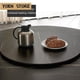 thumbnail image 4 of Modern Round Kitchen Table With Turntable Indoor Home Furniture Nordic Simple Small Apartment Black Dining Table Set My Lux Decor Round, 4 of 11