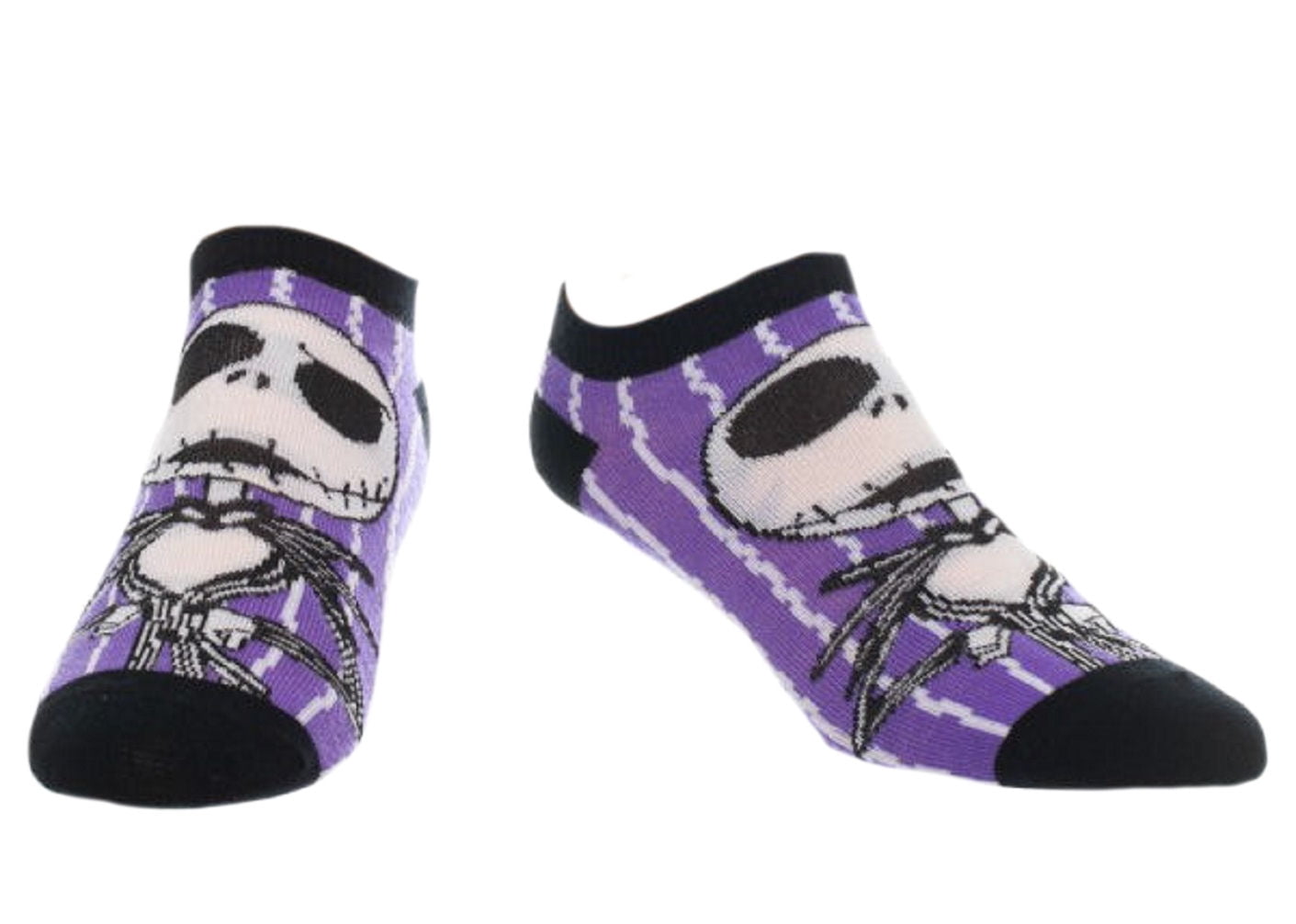 Nightmare Before Christmas Adult No Show Ankle Socks (sock size: 9-11)