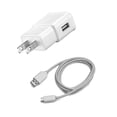thumbnail image 1 of Chargeur Mural Samsung S6 avec Kit de Câble Micro USB S3 S4 - Blanc, 1 of 1