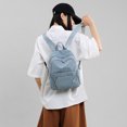 thumbnail image 3 of PRIYAL Small Nylon Backpack for Women Men, Lightweight Bookbag Backpack Daypack for Travel Work, 3 of 12