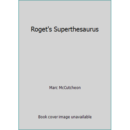 Roget's Superthesaurus, Used [Hardcover]